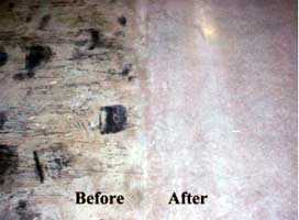 Ашфорд, ретроплейт, бетон, причина разрушения бетона, обновление старых мозаичных полов